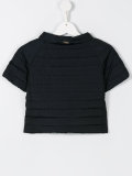 shortsleeved padded jacket 