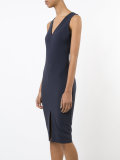 V-neck fitted dress 