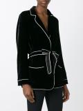 belted blazer