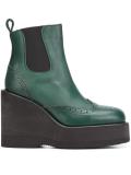 platform wedge boots