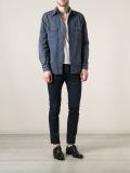 military-style shirt