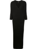 V-neck maxi dress