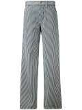 relaxed striped trousers