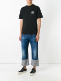 logo embroidered T-shirt