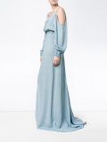 off-shoulder long dress