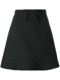 bow detail A-line skirt