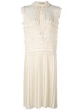 pleated dress