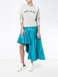 tiered asymmetric skirt