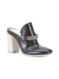 chain detail mules