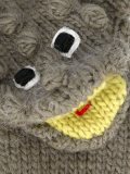 'Snappy' crocodile gloves
