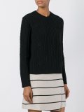 cable knit sweater