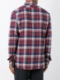 plaid button down shirt