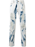tie dye skinny jeans 