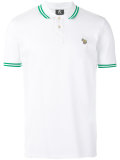slim fit polo shirt with iconic branding