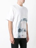 face print T-shirt