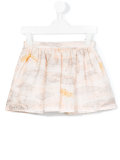 giraffe plains print skirt
