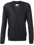 wrap front sweater