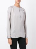 band collar shirt 