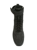 lace-up hi top sneakers 