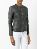zipped jacket