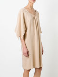open sleeve shift dress 