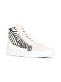 wings print sneakers