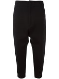 cropped tapered trousers