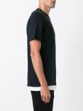lightning bolt print T-shirt
