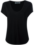 scoop neck T-shirt