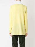 v-neck knit blouse