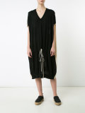 drawstring T-shirt dress