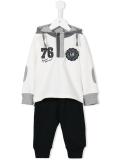 patch hoodie tracksuit sets