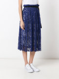 lace trim dress 