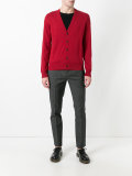 V-neck cardigan
