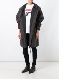 oversized fishtail parka