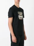 Cuban-fit labels print T-shirt
