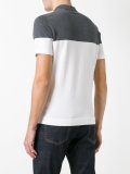 colour block polo shirt