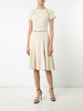 pleated dress