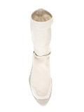 slip-on hi-top sneakers