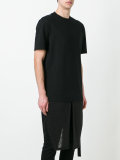layered long T-shirt 