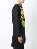 embossed print T-shirt
