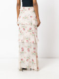 floral print skirt 