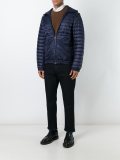 hooded padded jacket