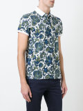 allover print polo shirt
