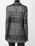 woven lurex blazer 