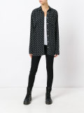 allover skull print shirt