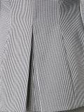 checked blazer
