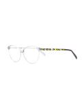 clear frame glasses