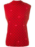 heart print top