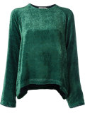 devoré blouse 
